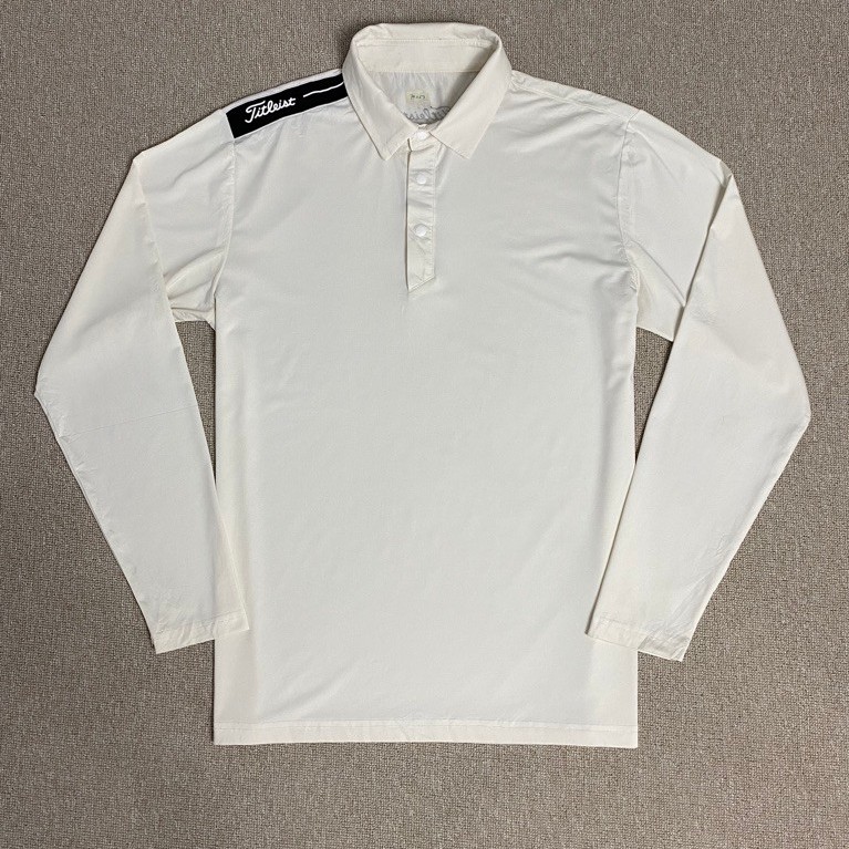 polo shirt Titleist golf putih preloved second