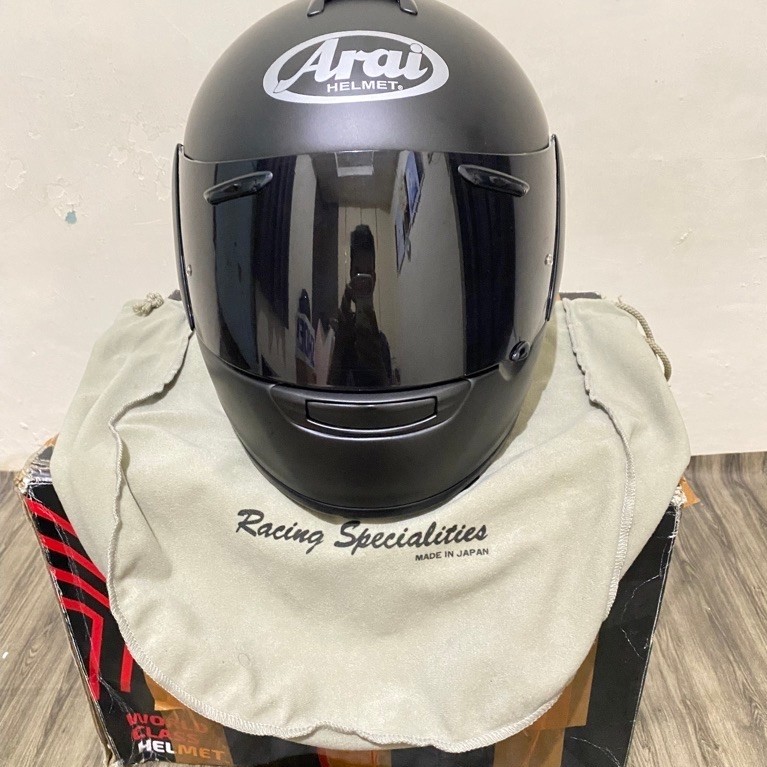 Helm Fullface Arai Chaser Hitam Dopp 100% Original