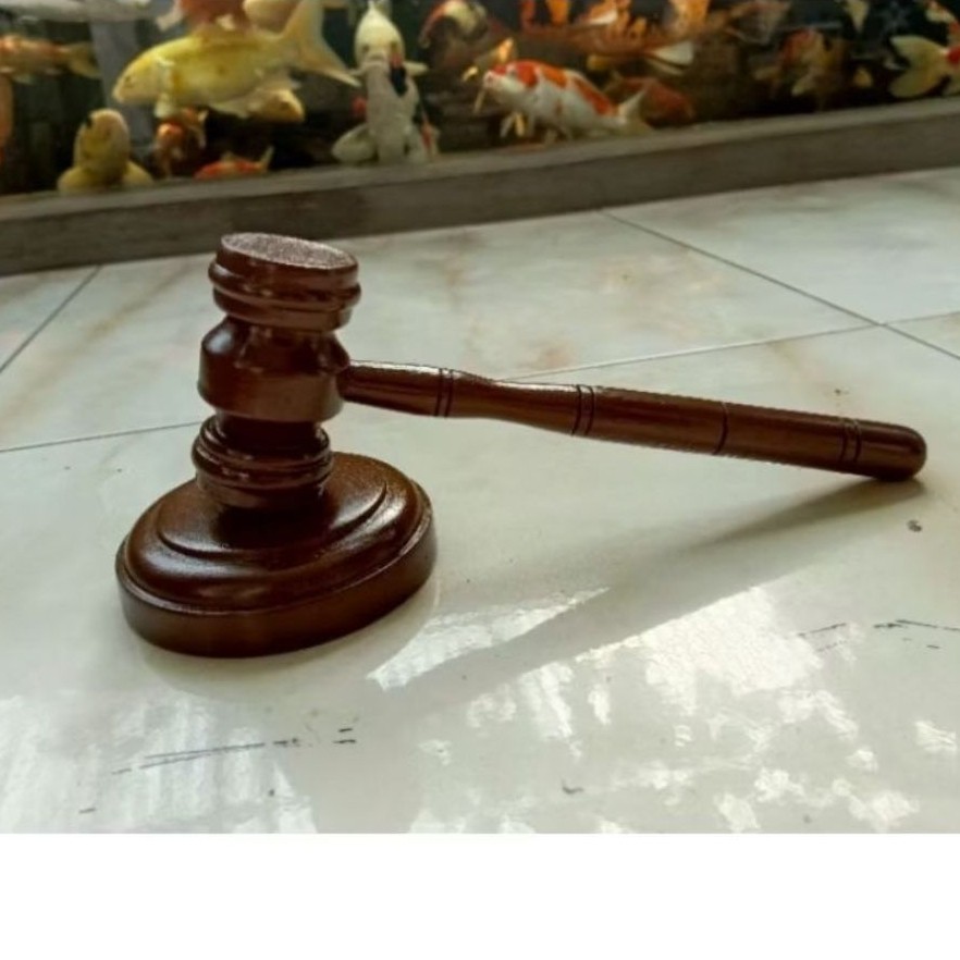 Palu Sidang Kayu Satu Set / Palu Sidang