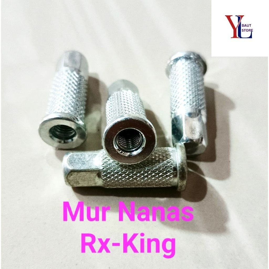 Mur Head/Mur Nanas/Mur Knalpot Rx-King Vespa (Harga/1pcs)