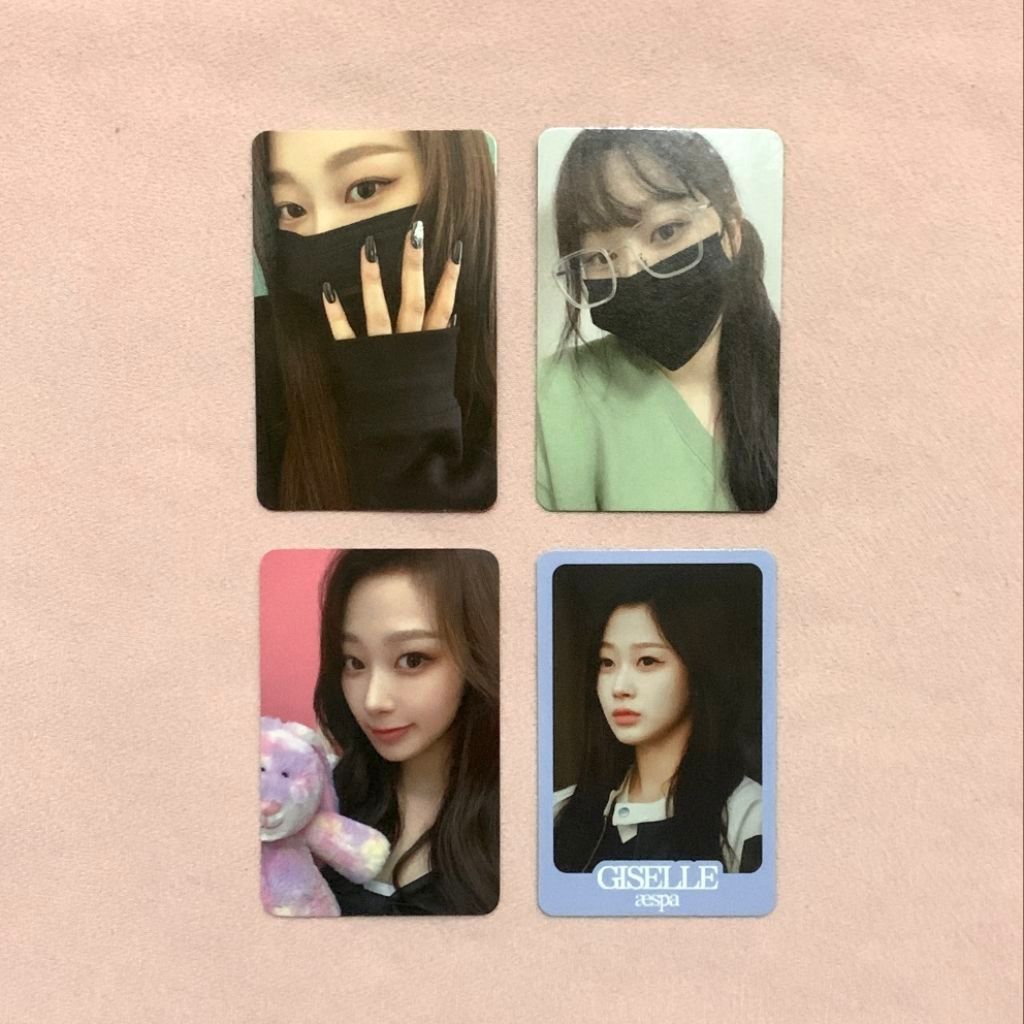 [OFFICIAL] GISELLE AESP PHOTOCARD SELCA SELFIE SELF CAMERA GIRLS ALBUM US EXCLUSIVE NINJA YIZHIYU PO