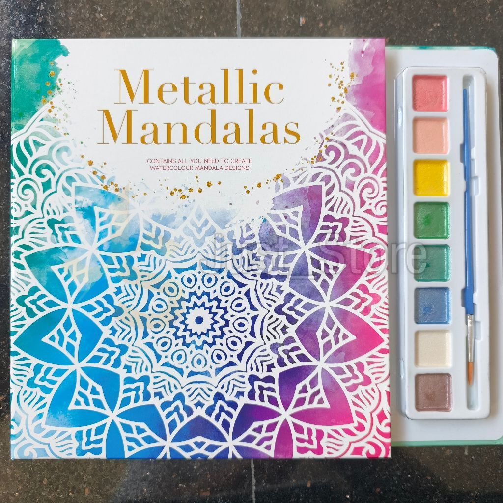 Metallic Mandalas: Watercolor Guidebook