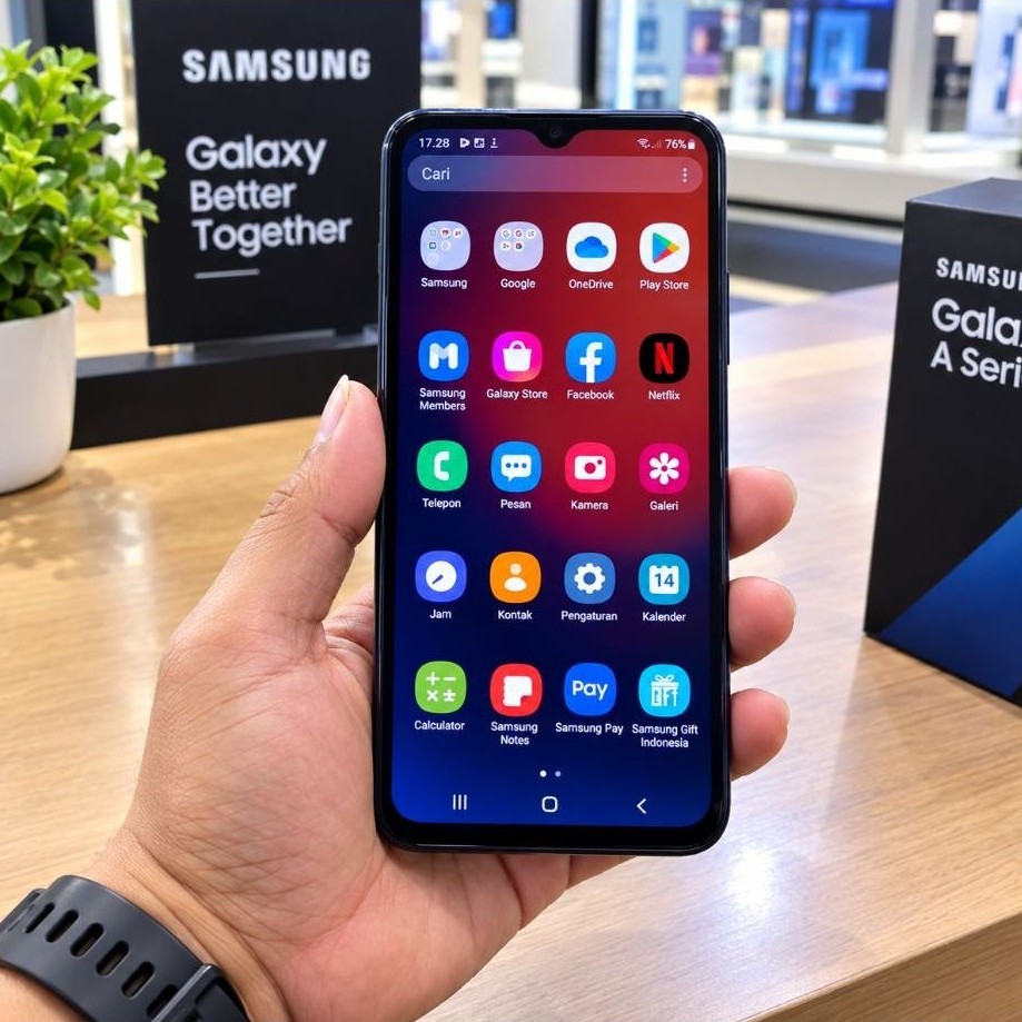 SAMSUNG Galaxy A02S 4/64GB Second Mulus 4G Mesin Kamera Normal