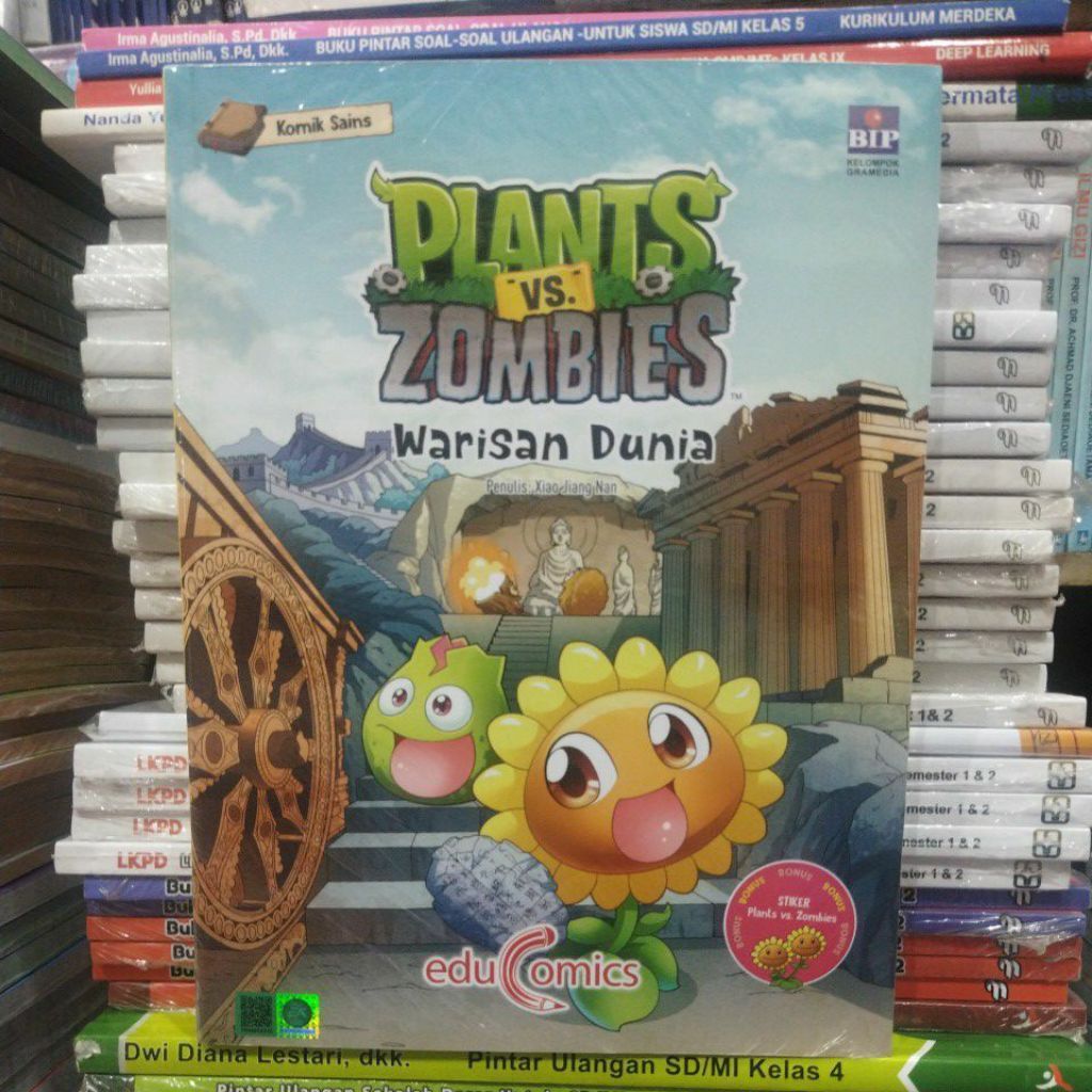 PLANTS VS ZOMBIE KOMIK SAINS - WARISAN DUNIA