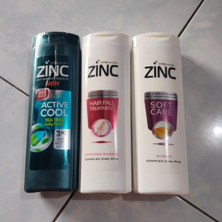 Shampo Zinc Men Zinc Anti dandruff shampoo 340ml