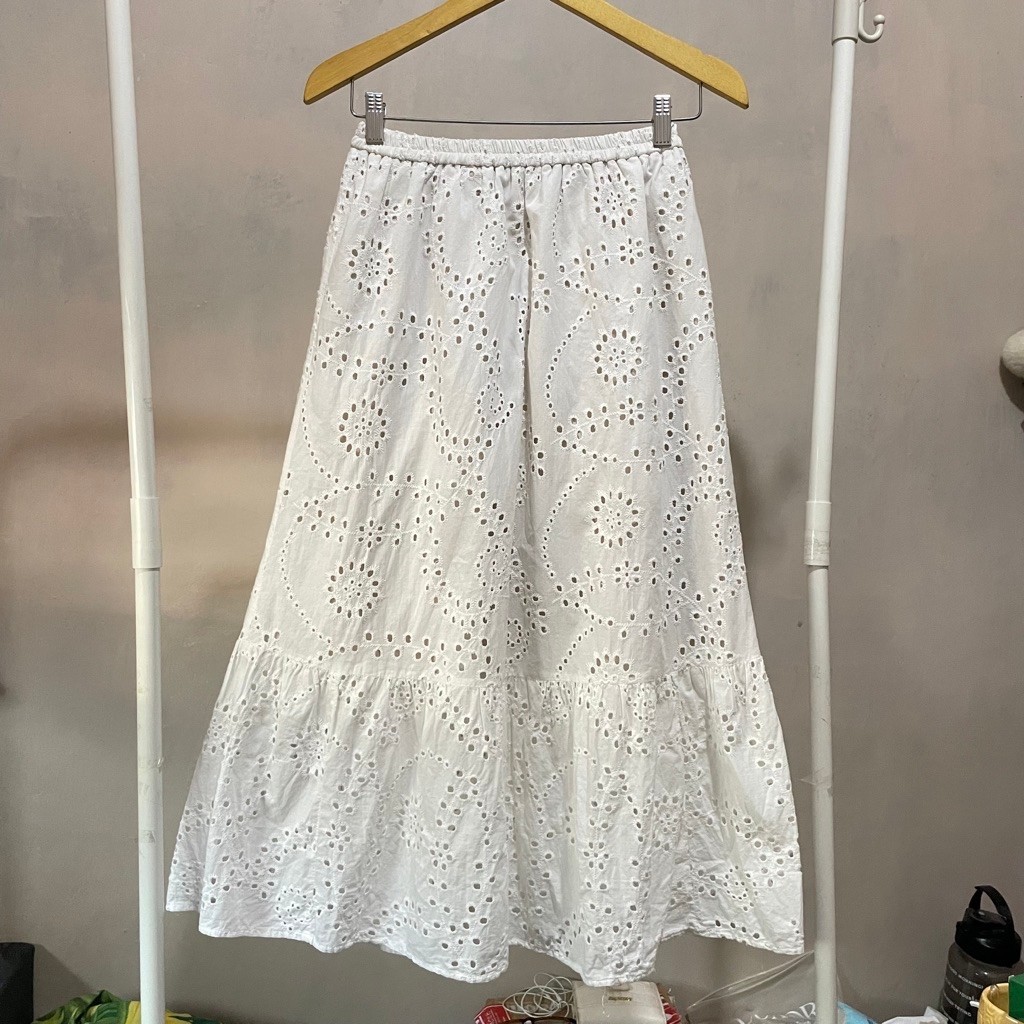 Preloved Rok Katbol GU, Tutu Umpak 3Layer, Rok Polkadot Umpak Renda, Rok satin ZAR4, Rok Stripe GU U
