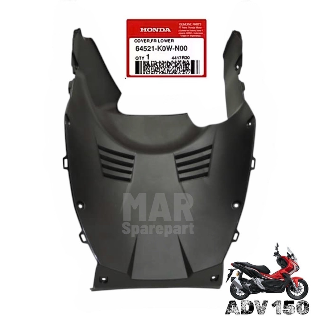 Cover Front Lower Paruh Lumpur ADV 150 Original Ahm 64521-K0W-N00