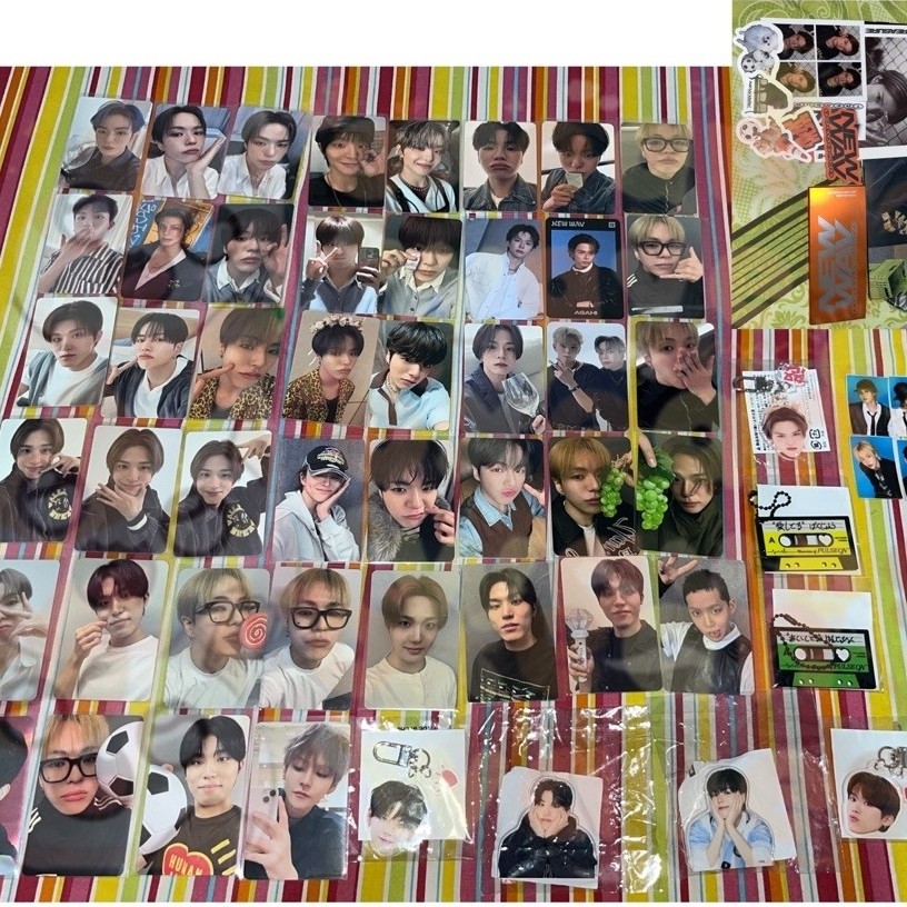 PHOTOCARD/PC ALBUM RAW TREASURE NEW WAV PLEASURE SG 26 BARUDAK MENOKIN WELCOMING COLLECTION LOVE PUL