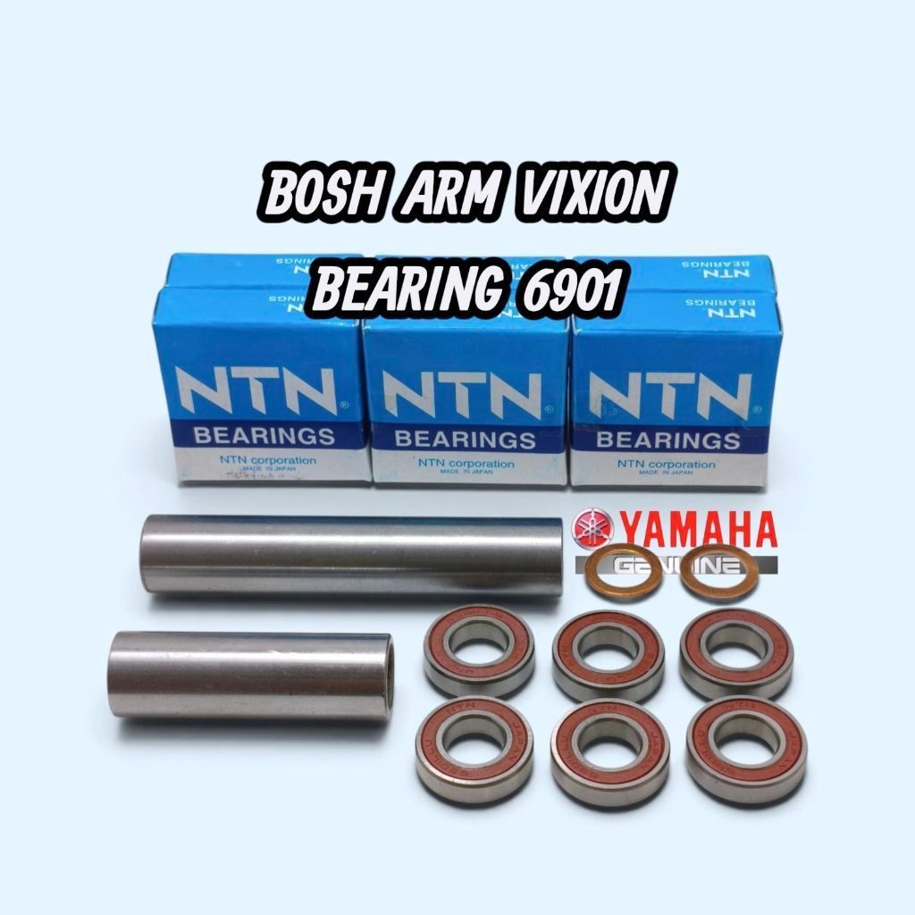 BOSH SWING ARM SET LAHER VIXION OLD NEW NVL NVA ALL NEW VIXION + BEARING 6901 NTN
