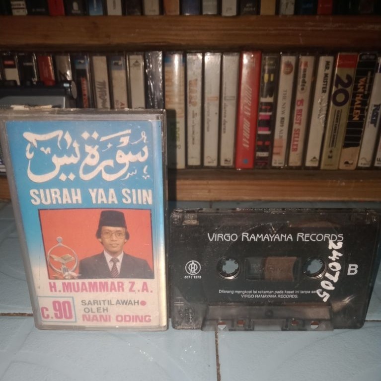 kaset pengajian tilawah H.Muammar ZA sepaket