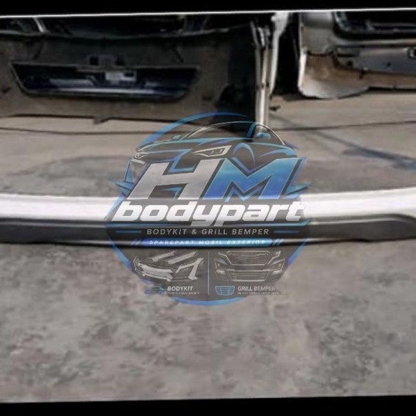 bodykite bemper belakang fortuner trd 2018
