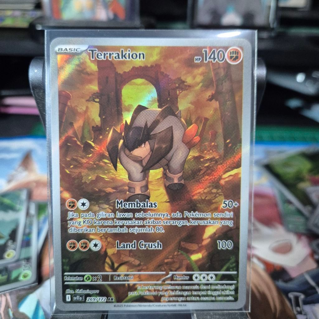 Pokemon TCG Indonesia Terrakion AR