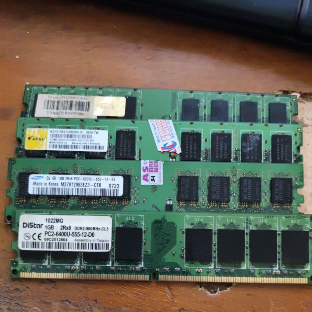 RAM DDR2 borong semua gacha