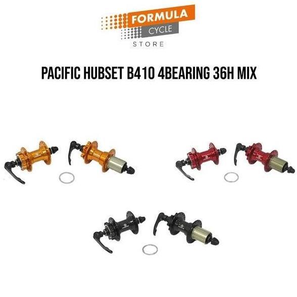 HUB FREEHUB PACIFIC  B410 6 BEARING 36 HOLE
