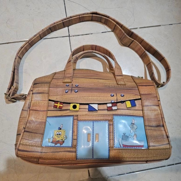 tas perempuan spongebob