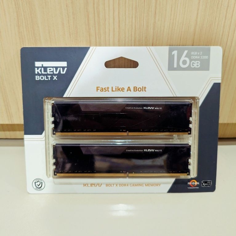 DDR4 KLEVV BOLT X 16GB (2X8GB) 3200MHZ