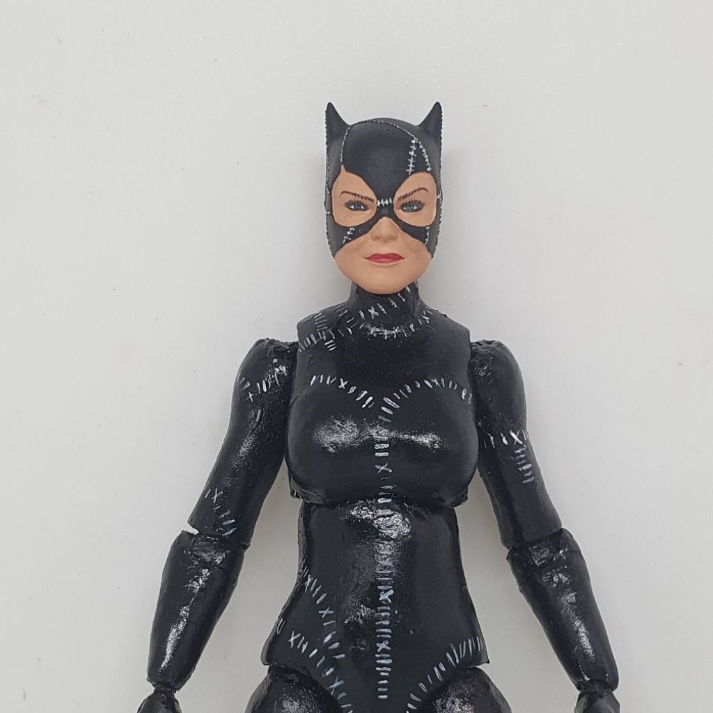 DC Multiverse Catwoman Selina Kyle Michelle Pfeiffer Batman 1992 no Mattel McFarlane Action Figure C
