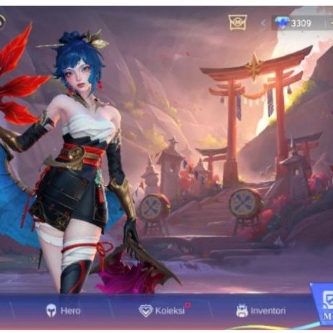 JASA PINDAH LOGIN ML KOLEKTOR 283 SKIN DIAMOND 3300+ MYTHIC GLORY REKBER