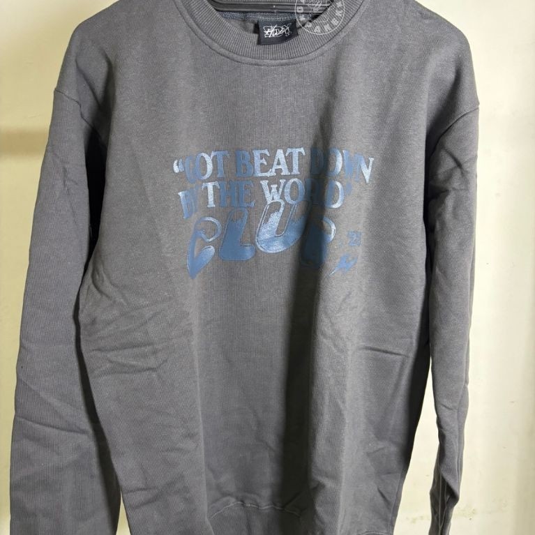 Hindia - Beat Down Club (Dark Grey) [SWEATSHIRT/MERCH BAND]