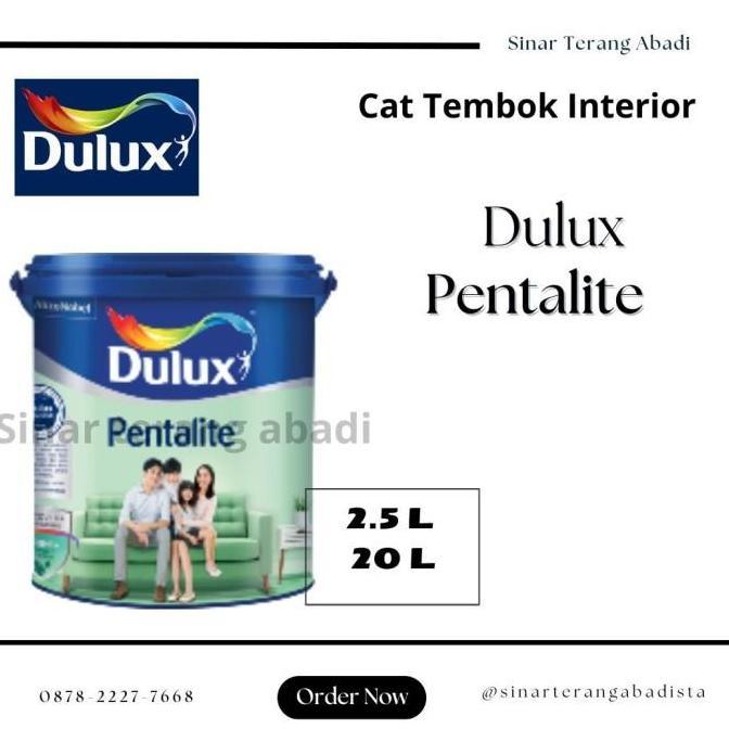 Cat Tembok Dulux Pentalite Base AV 20 Ltr - Breaking Grey