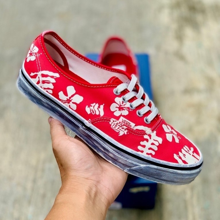 Vans Lx Authentic Reissue 44 Red Archive Multi ( Resmi PT.GMG )