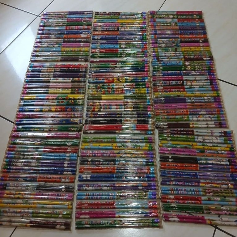 3 PC obral pensil motif