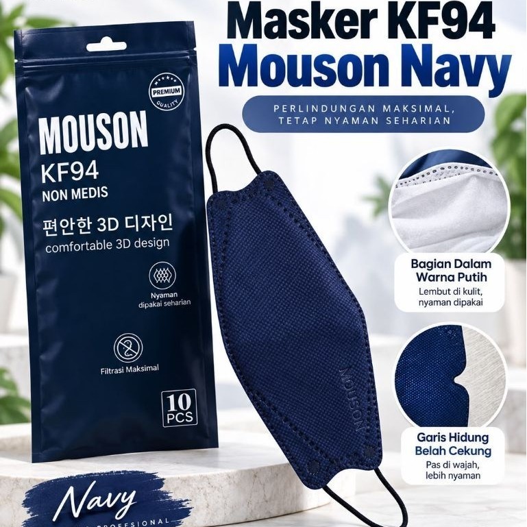 Masker KN 94 isi 10 pcs