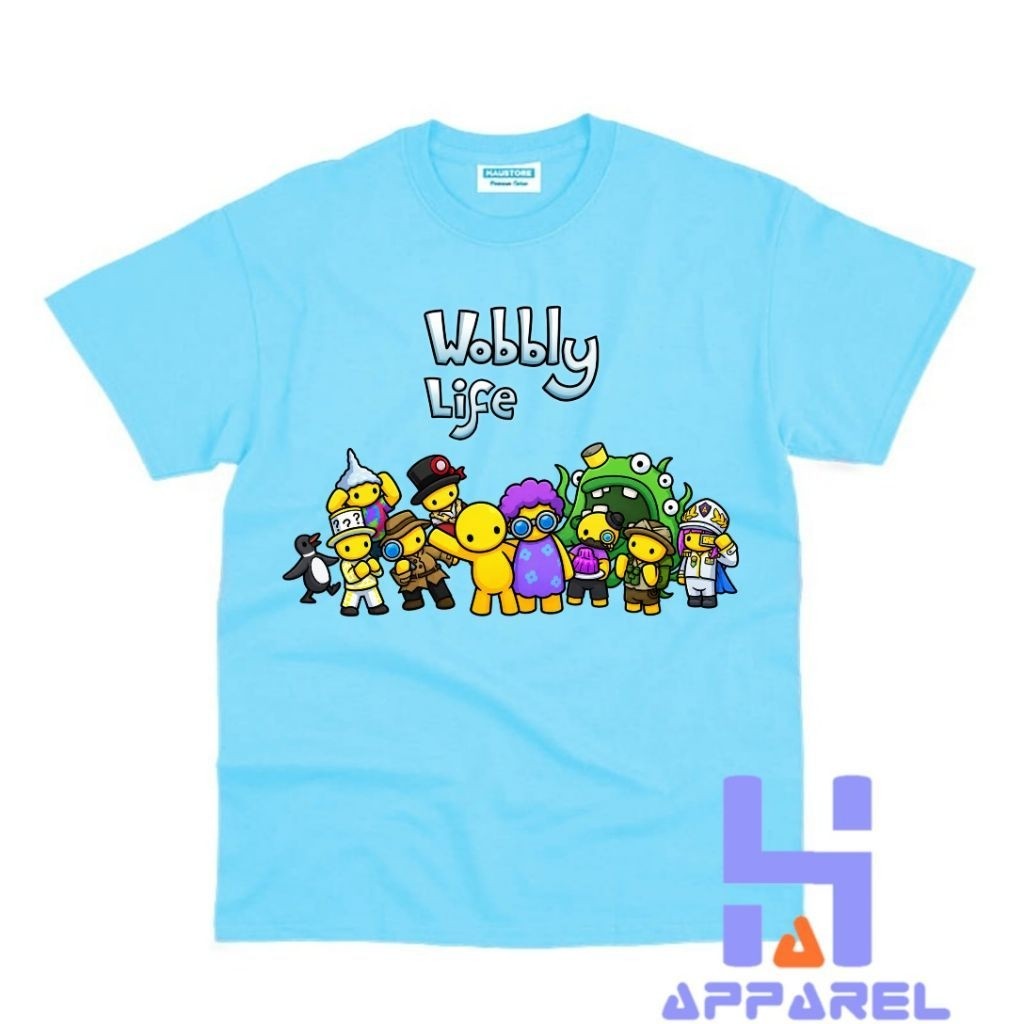 Baju Anak Kaos Anak Wobbly Life