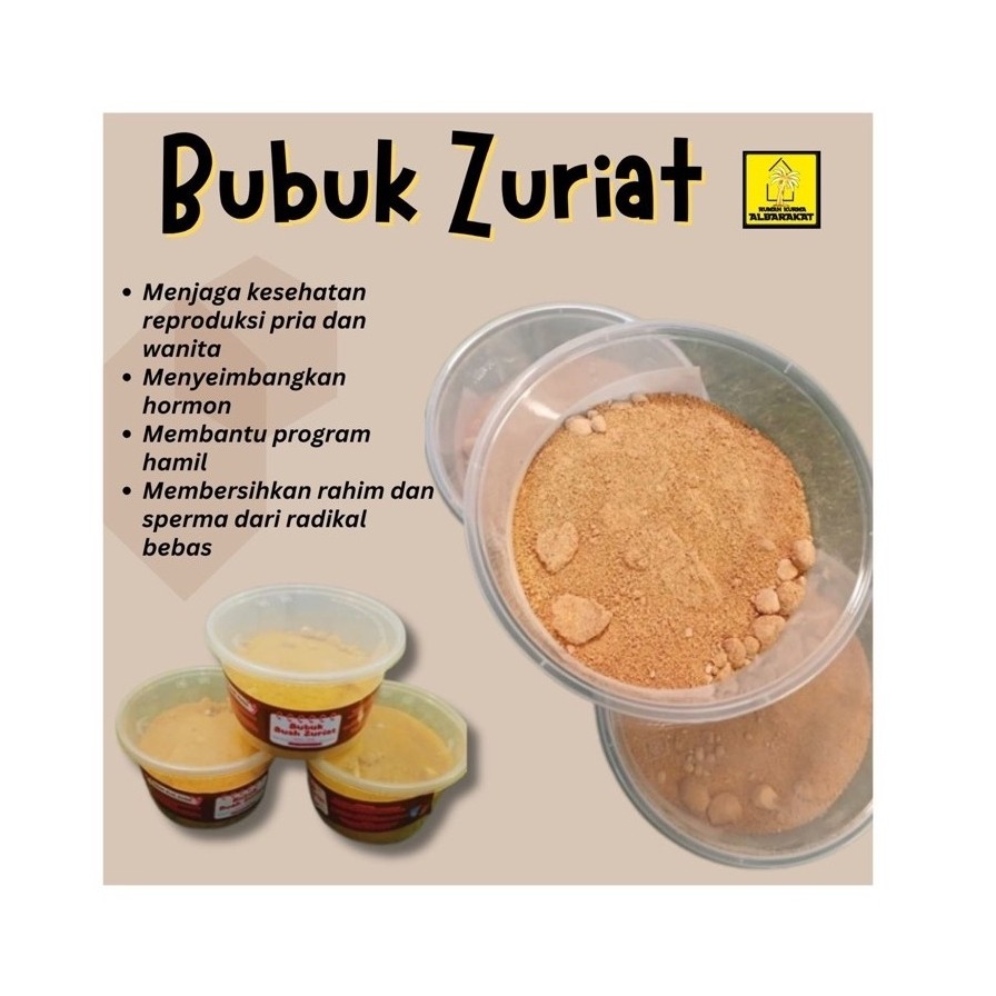 BUBUK BUAH ZURIYAT - IKHTIAR PROGRAM HAMIL - MENINGKATKAN KESUBURAN