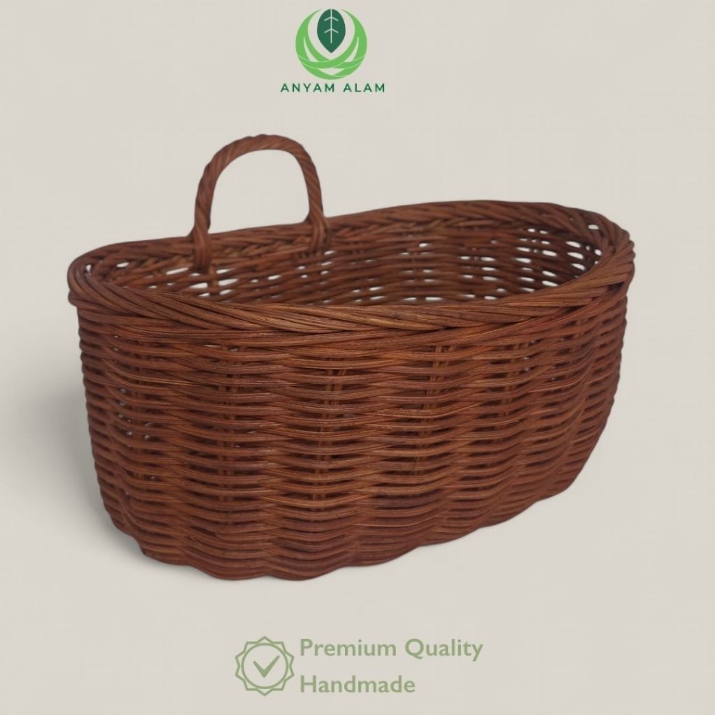 Keranjang Bawang Anti Jamur- Anyam Alam - Onion Basket Keranjang Bawang Keranjang Telur Keranjang Ga