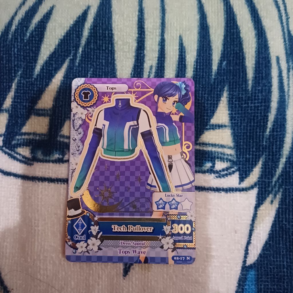 [BACA DESKRIPSI] Kartu Aikatsu Tipe Normal Cool Tech Pullover Aoi Kiriya