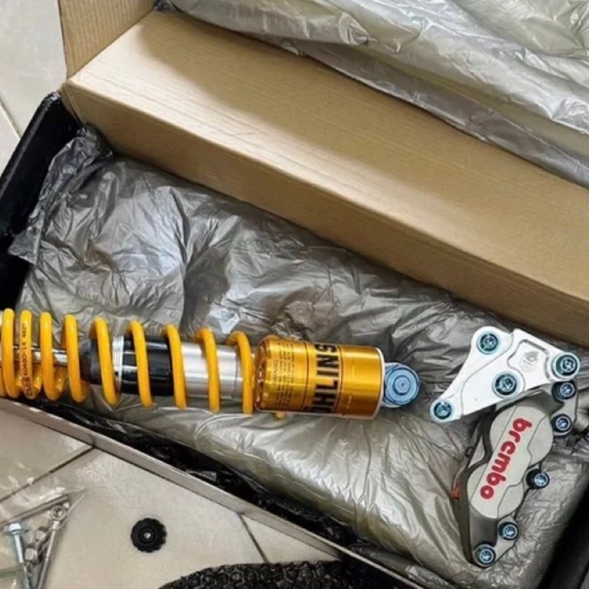 Shockbreaker Belakang ohlins YA 786 Series Tabung Vespa Second