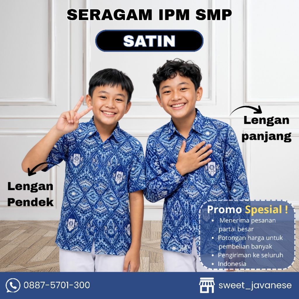 SATIN Batik IPM Muhammadiyah SMP Putra