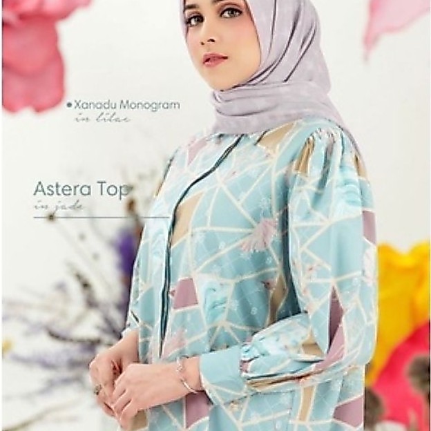 Buttonscarves X Ria Miranda  Astera Top