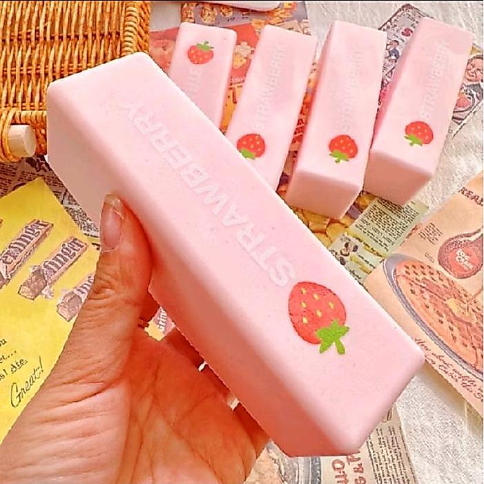 Sugar Squishy Strawberry Bar Slow Rising Squishy