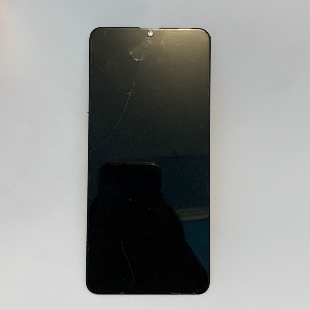 LCD Touchscreen Samsung A20S Minus Retak