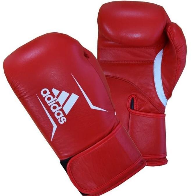 Sarung Tinju Muaythai Adidas Speed 175 Boxing Gloves Red 10 Oz