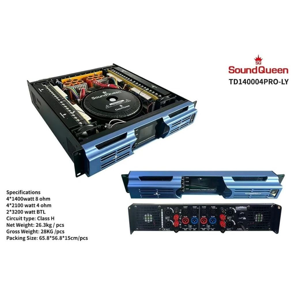POWER SOUNDQUEEN TD140004PRO LY/ Power Soundqueen Td140004Pro Ly/ power soundqueen td140004pro