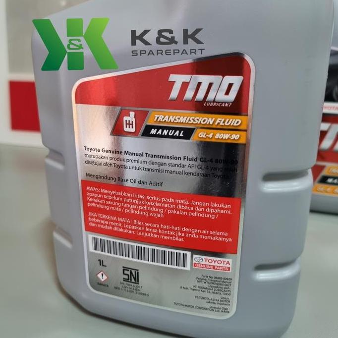 Promo Oli Gardan / Transmisi Manual Toyota TMO MTF GL-4 80W-90 (100% ASTRA) Diskon