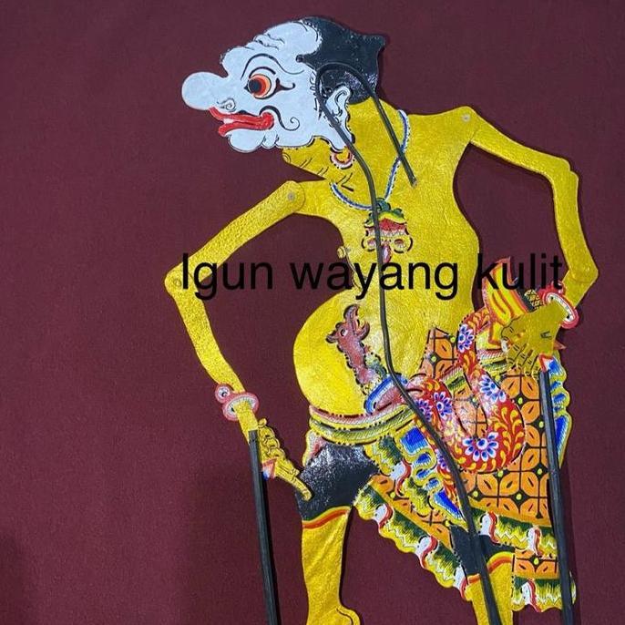 Wayang gareng/wayang kulit asli