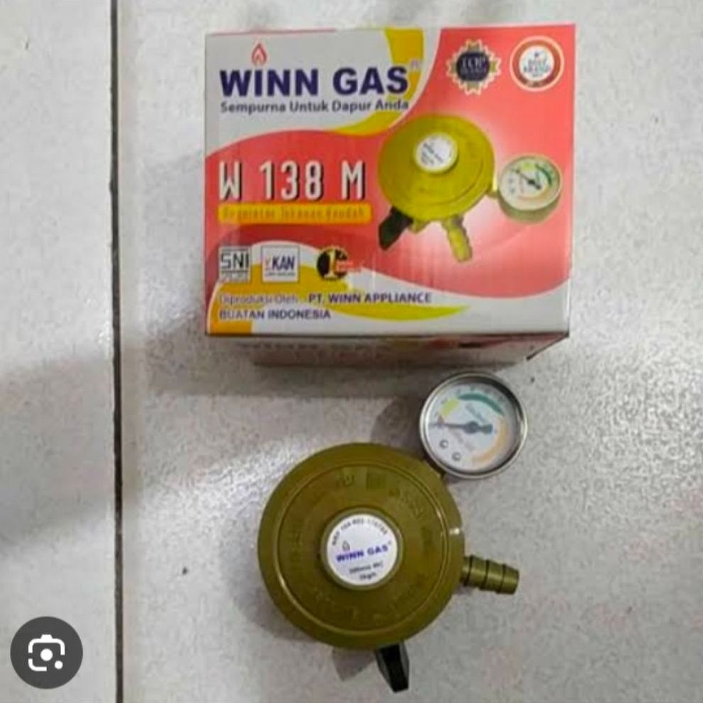 REGULATOR GAS WINN GASS + METER W138M