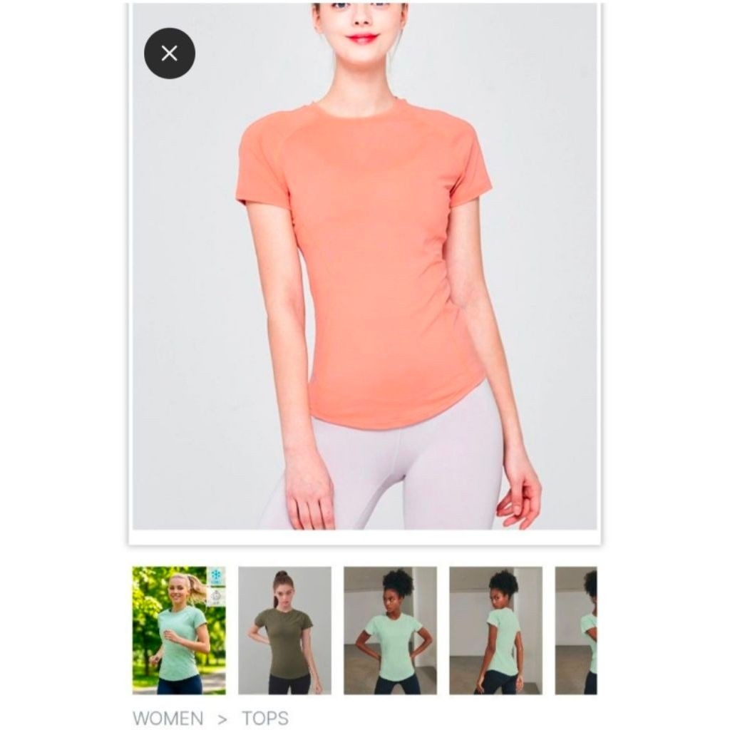 Xexymix running sport t-shirt second branded