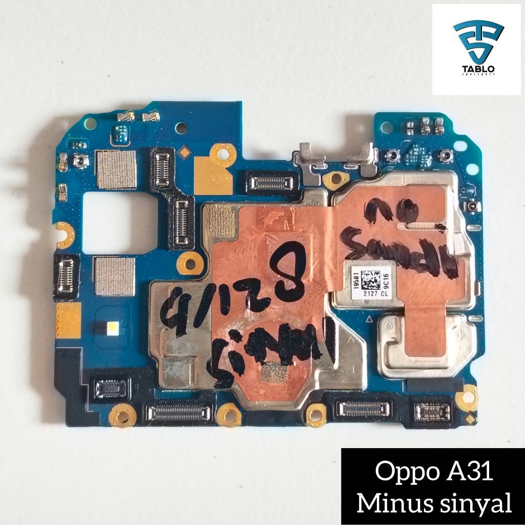 Mesin Oppo a31 ram 4/128gb hidup minus sinyal