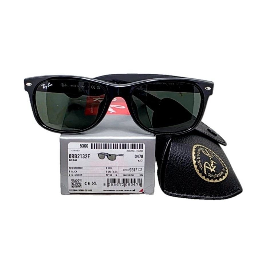 Sunglasses Kacamata Hitam New Wayfarer Rb2132F 901L 55 3N