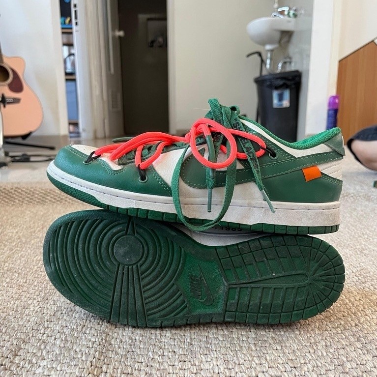 Nike SB Dunk Low Pine Green x Off White