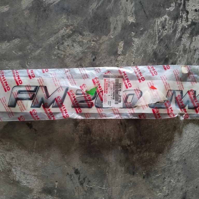 STICKER Hino FM 260 JW Original