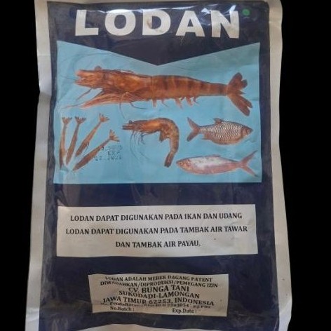 Lodan 500gr Mempercepat Pertumbuhan Ikan Udang Menjernikan Air Tambak