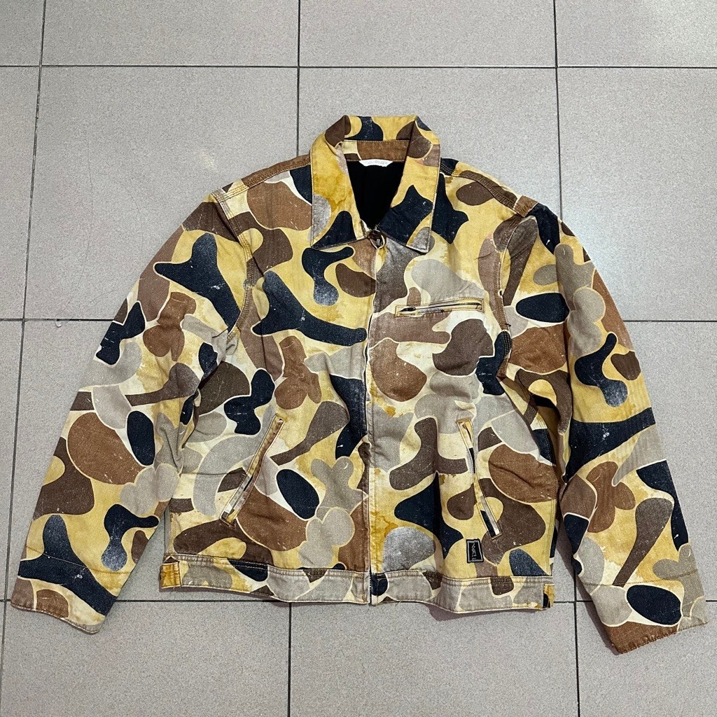 Browny Vintage Army Camo Patches Long Sleeve // ZARA Jacket (preloved)