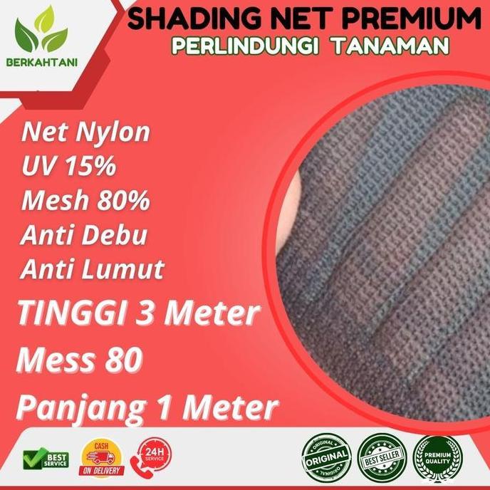 [ARLET] SHADING NET NILON PARANET NILON 85 PERSEN HARGA METERAN