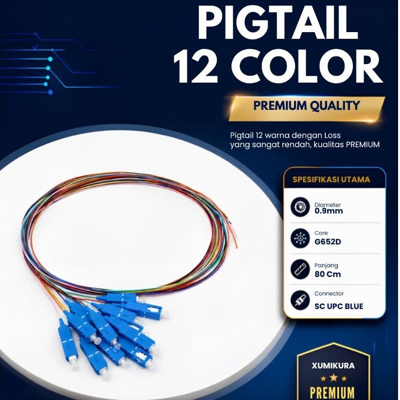 XUMIKURA PIGTAIL 12C G652D